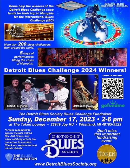 Detroit Blues Society Poster